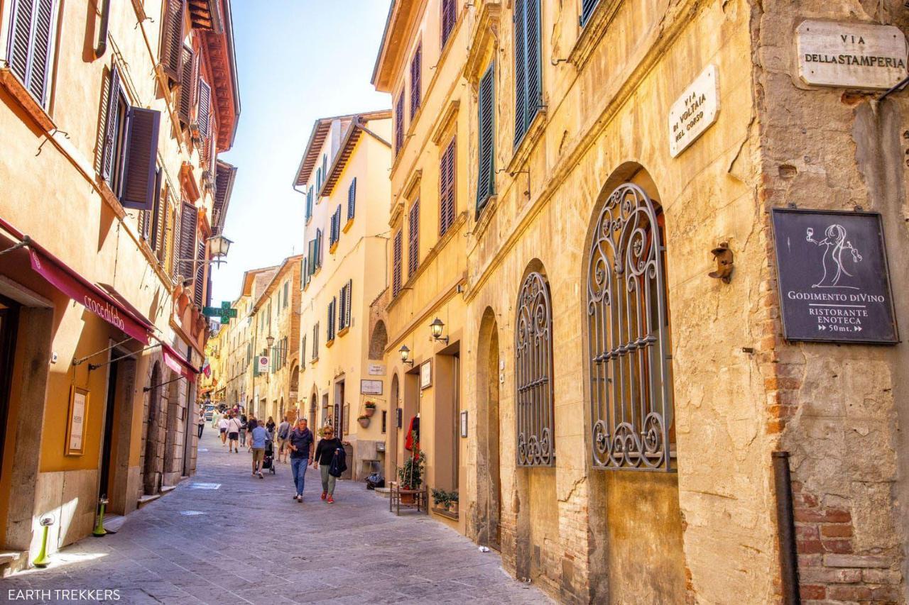 Il Loggione,Montepulciano Esperienza Toscana, 150 Mt Da Piazza Grande Εξωτερικό φωτογραφία
