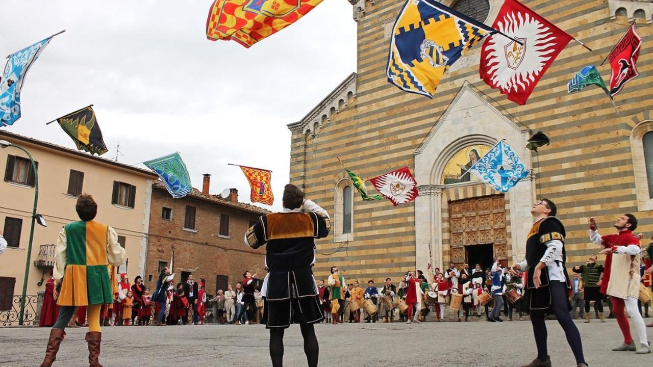 Il Loggione,Montepulciano Esperienza Toscana, 150 Mt Da Piazza Grande Εξωτερικό φωτογραφία